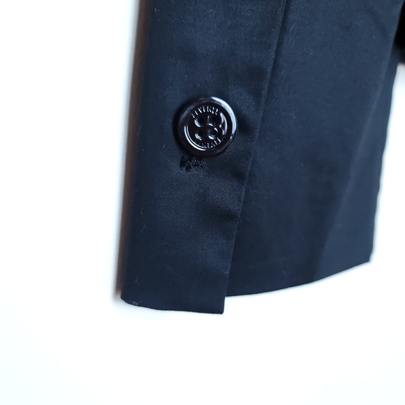 SEVENTY Italian Single Breasted Black Blazer TG 44 - Picture 5 of 9